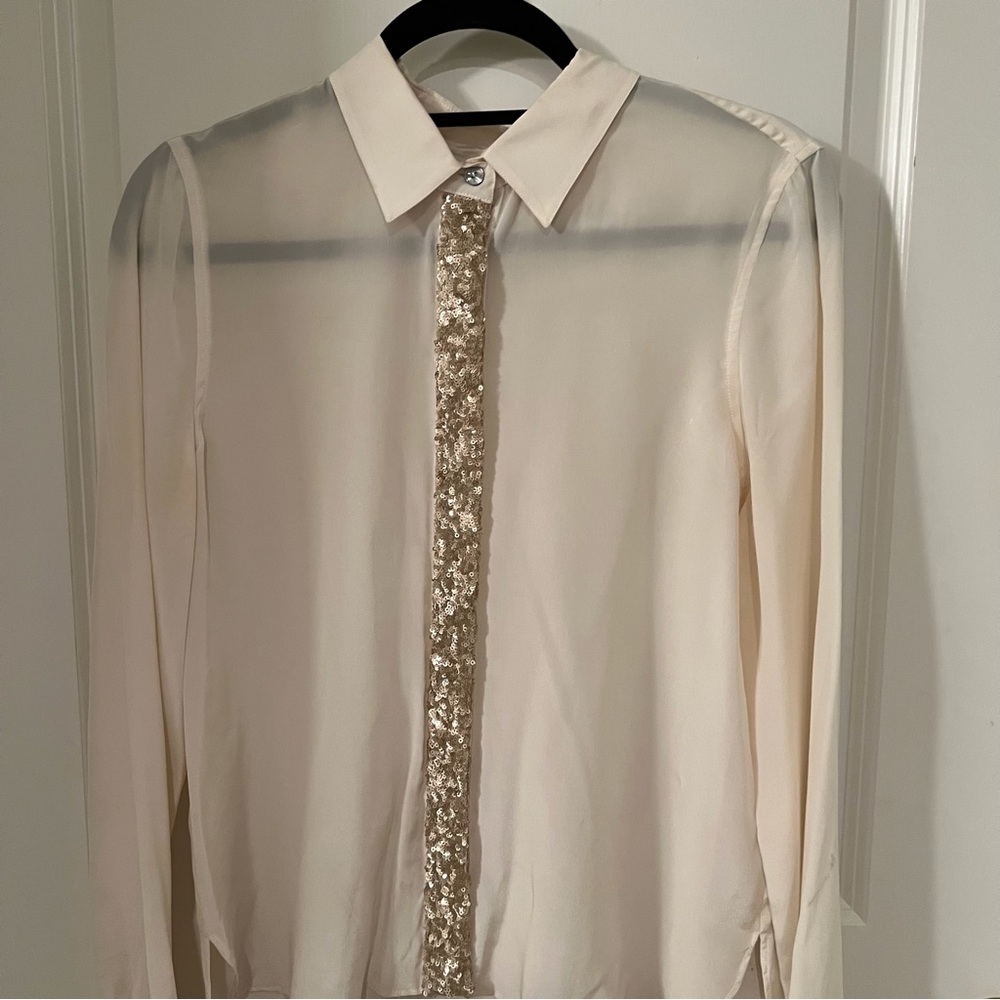 Gryphon Button Down Shirt With Sequins - image 5